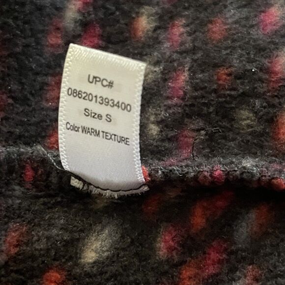 Cuddl Duds Wrap Cardigan Sweater Womens Small‎ Open Front Waterfall Multicolor - Picture 6 of 10